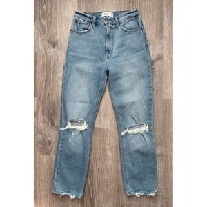 Abercrombie &‎ Fitch Women's Ultra High Rise Distressed Denim Jeans Size 26/2R